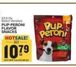Food Lion Pup-peroni flaor snacks offer