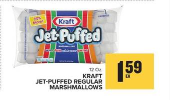 Food Lion Kraft jet-puffed regular marshmallows offer