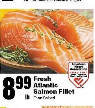 Big Y Fresh atlantic salmon fillet offer