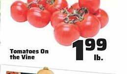 County Market Tomatoes on the vine offer