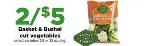 Hy-Vee Basket & bushel cut vegetables offer