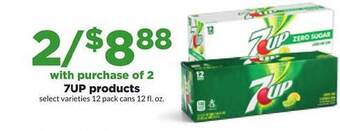 Hy-Vee 7up products offer