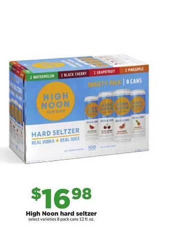 Hy-Vee High noon hard seltzer offer