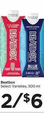 Food 4 Less Beatbox select varieties offer