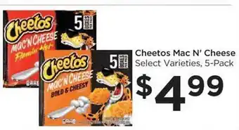 Food 4 Less Cheetos mac n' cheese offer