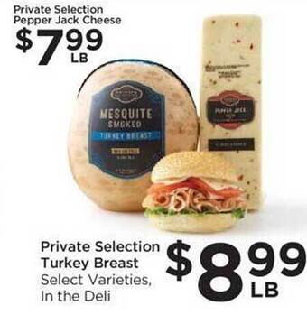 Food 4 Less Private selection turkey breast offer