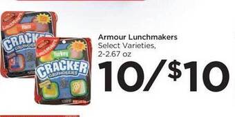 Food 4 Less Armour lunchmakers offer