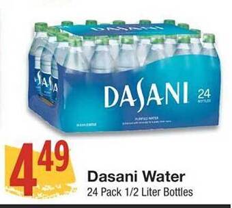 United Supermarkets Dasani water offer