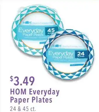 Hom everyday paper plates