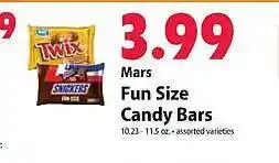 Festival Foods Mars fun size candy bars offer