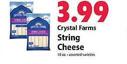 Festival Foods Crystal farms string cheese offer