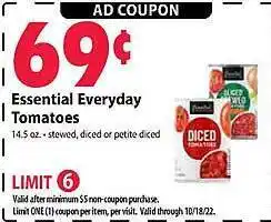 Festival Foods Essential everyday tomatoes offer