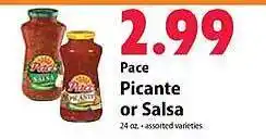 Festival Foods Pace picante or salsa offer