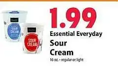 Festival Foods Essential everyday sour cream offer