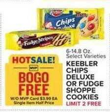 Food Lion Keebler chips deluxe or fudge shoppe cookies offer