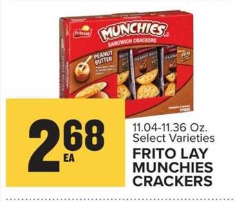 Food Lion Frito lay munchies crackers offer