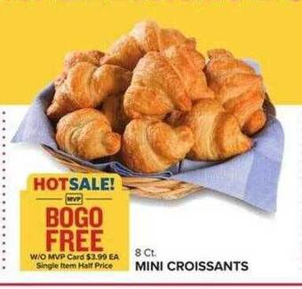Food Lion Mini croissants offer