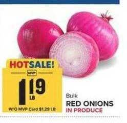 Food Lion Bulk red onions offer