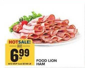 Food Lion Food lion ham offer