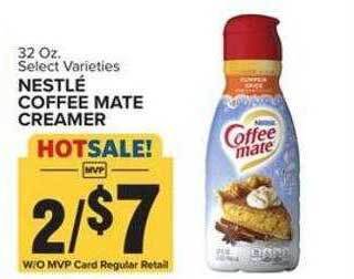 Food Lion Nestlé coffee mate creamer offer