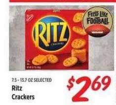 Rouses Ritz crackers offer