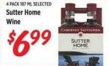 Rouses Sutter home wine offer