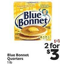 Weis Markets Blue bonnet quarters offer