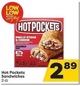 Weis Markets Hot pockets sandwiches offer