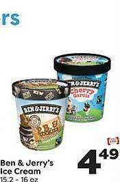 Weis Markets Ben & jerry's ice cream offer