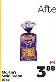 Weis Markets Martin's swirl bread offer