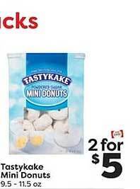 Weis Markets Tastykake mini donuts offer