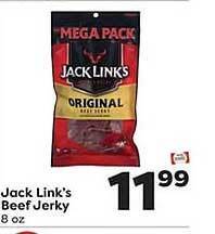 Weis Markets Jack link's beef jerky offer
