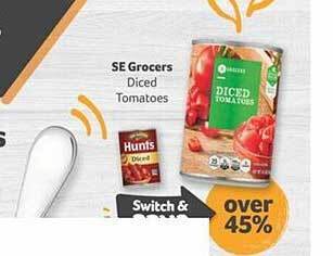 Winn Dixie Se grocers diced tomatoes offer
