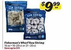 Winn Dixie Fisherman's wharf raw shrimp offer