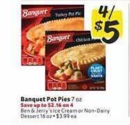 Winn Dixie Banquet pot pies offer