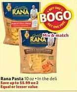 Winn Dixie Rana pasta offer