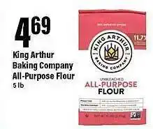 Big Y King arthur baking company all-purpose flour offer