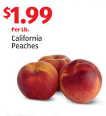 Aldi California Peaches offer