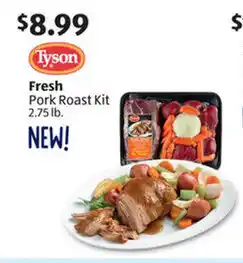 Aldi Fresh Pork Roast Kit 2.75 lb. offer