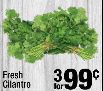 Super King Markets Fresh cilantro offer