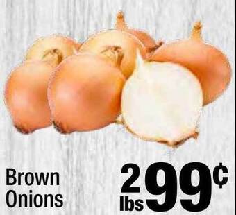 Super King Markets Brown onions offer