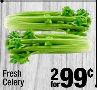 Super King Markets Fresh celery offer
