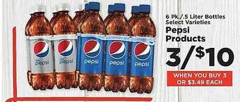 IGA Pepsi products offer