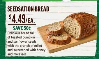 Central Market Seedsation bread offer