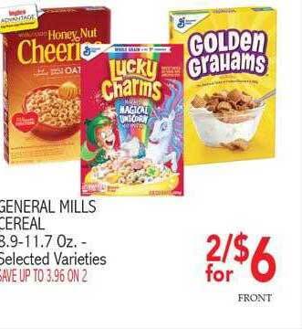 Ingles Markets General mills cereal offer