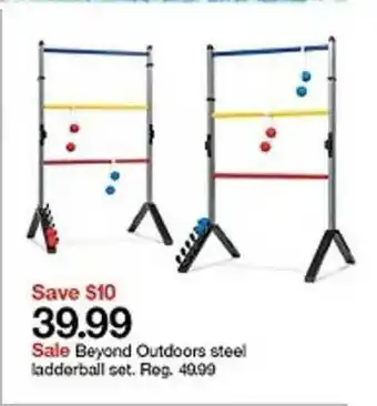 Target Beyond Outdoors Steel Laddorball Set offer