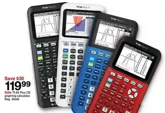 Target TI-84 Plus CE Graphing Calculator offer