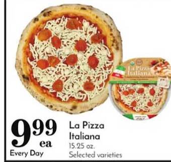Pavilions La pizza italiana offer