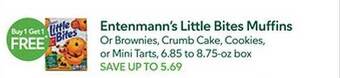 Publix Entenmann's little bites muffins offer