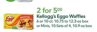 Publix Kellogg's eggo waffles offer
